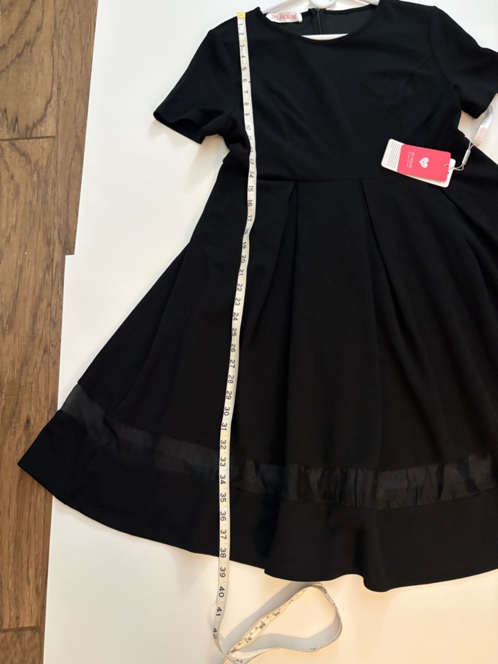 NWT JJs House Black A Line Fit & Flare Dress size 2X - Picture 9 of 11